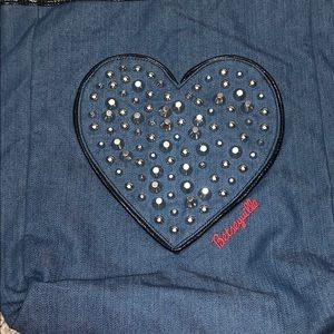 Betsey Johnson Denim shoulder bag